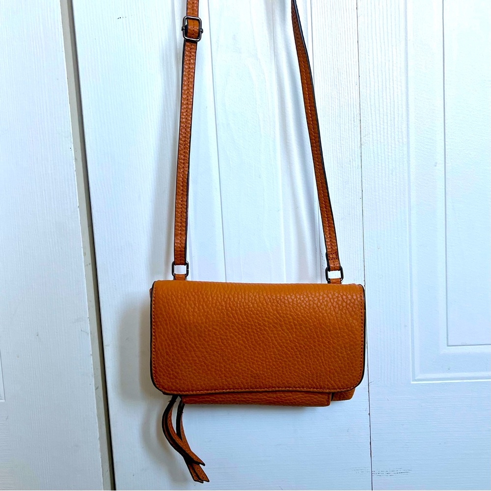 Purse handbag taupe brown